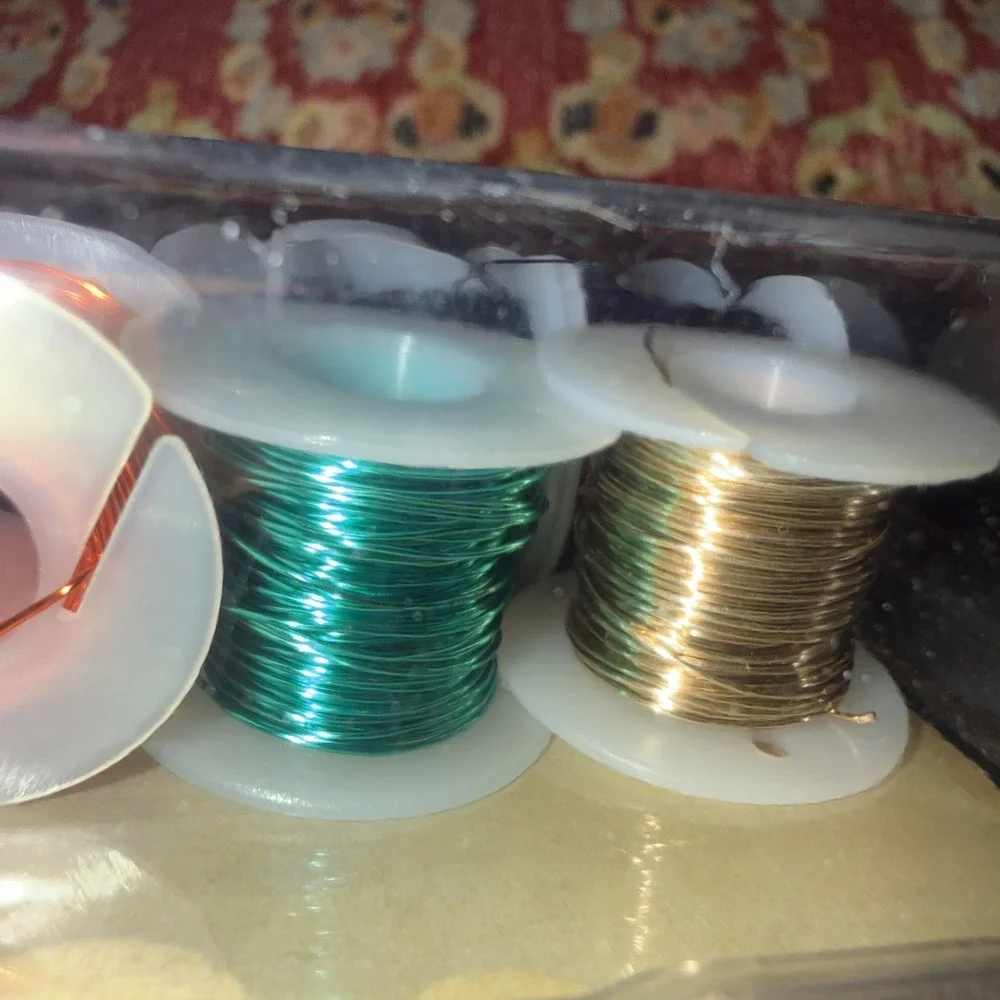 Stampin' Up Wire Works 26 Gauge Copper Wire 12‎ Colors Acid Free